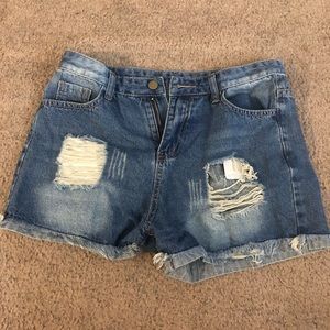 Size medium jean shorts